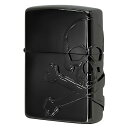 Zippo ジッポー SKULL(ドクロ系)SKULL Metal Black Nickel スカルメタル ブラックニッケル 2BN-SKULL zippo ジッポ ライター オプション購入で名入れ可