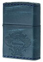 Zippo ジッポー オロビアンコ 本牛革 手縫い ダメージネイビー Orobianco オフィシャルライセンス品 ORZ-001 NV プレゼント 贈り物 男性 かっこいい ブランド オプション購入で名入れ可