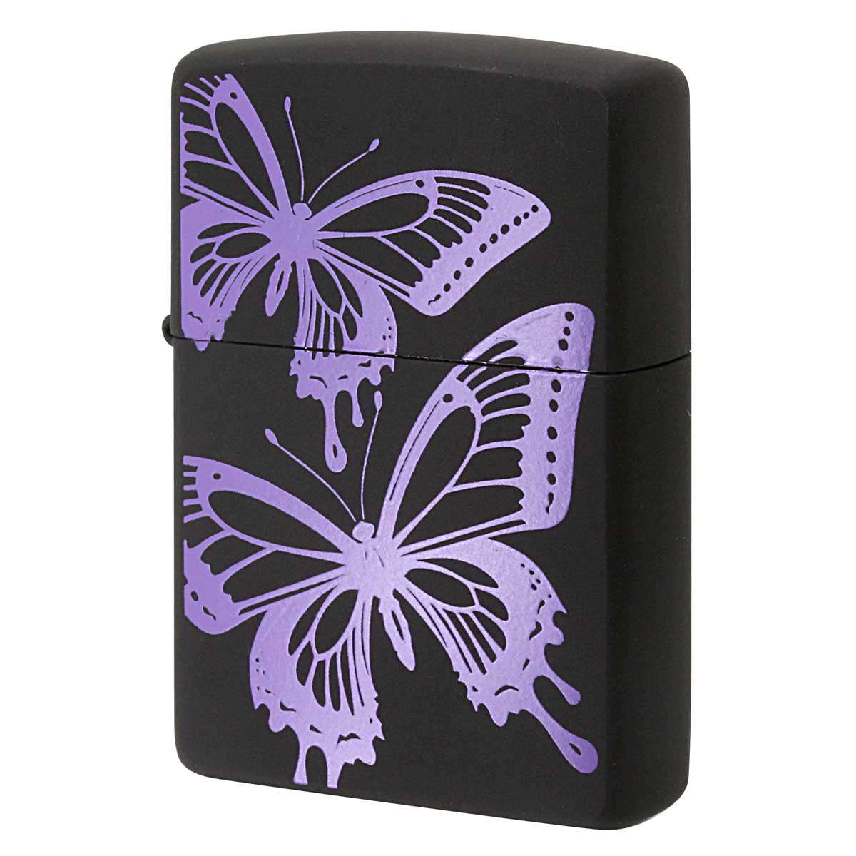 Zippo ジッポー 蝶々 バタフライ パープル Butterfly Series 2BTF-PURPLE プレゼント 贈り物 女性 かわ..