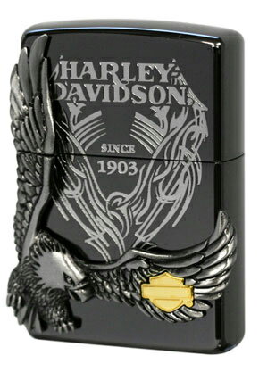 Zippo ジッポー バイク 車 Harley Davidson HDP-18 zippo ジッポ ライター オプション購入で名入れ可