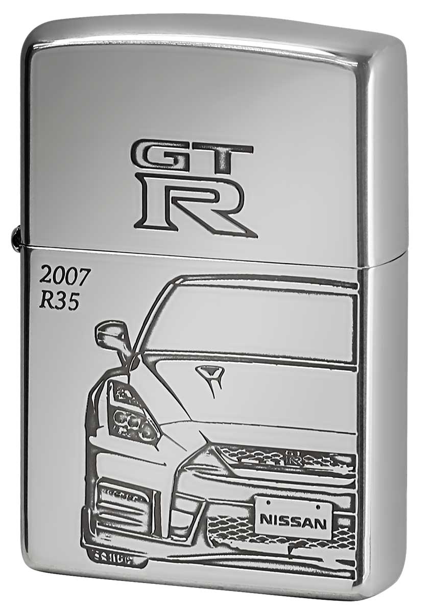 Zippo ジッポー バイク 車 日産 NISSAN 現行MODEL GT-R NISMO R35 zippo ジッポ ライター オプション購入で名入れ可