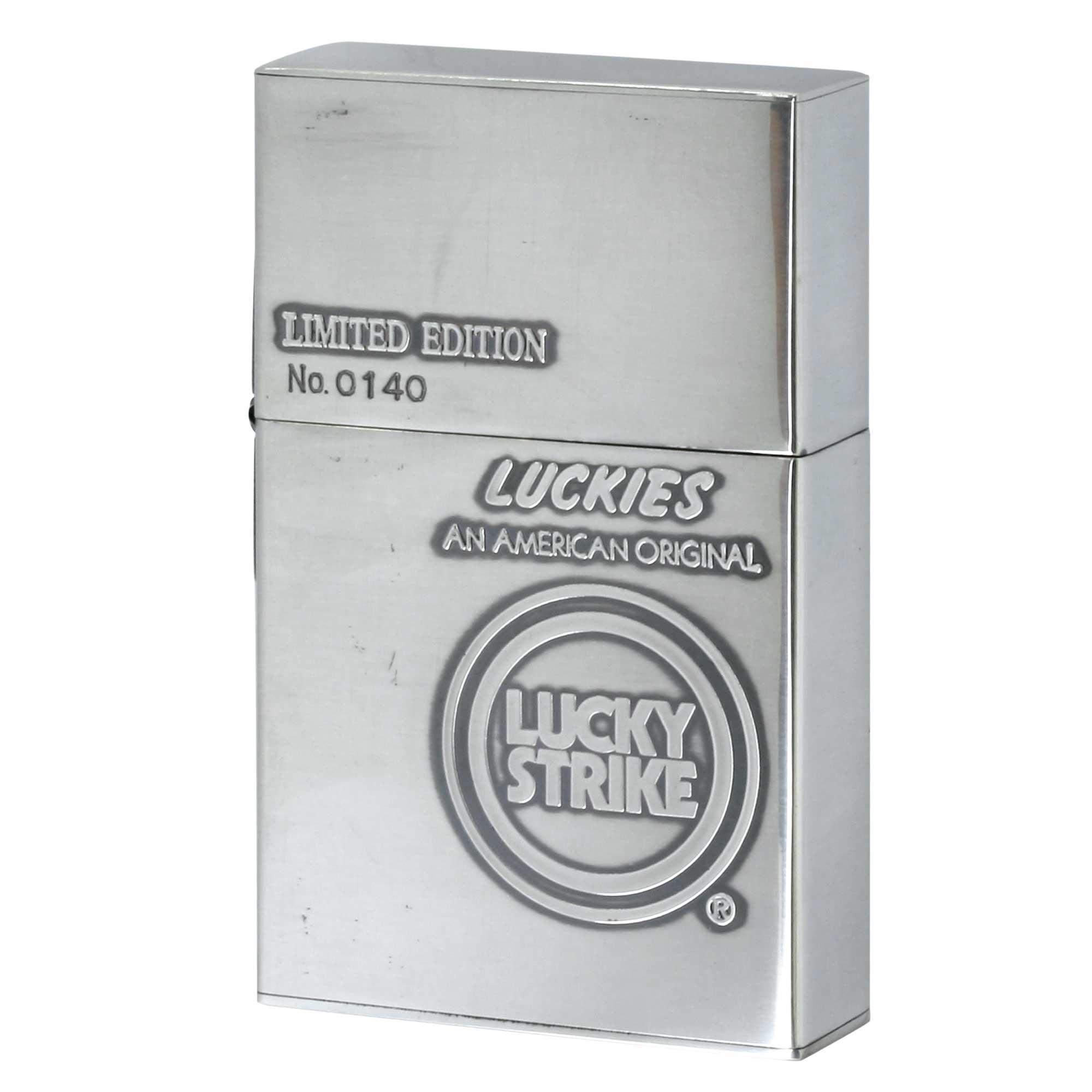 絶版/ヴィンテージ Zippo ジッポー 【中古】 1988年製造1933レプリカ ファースト LUCKY STRIKE 限定モデル