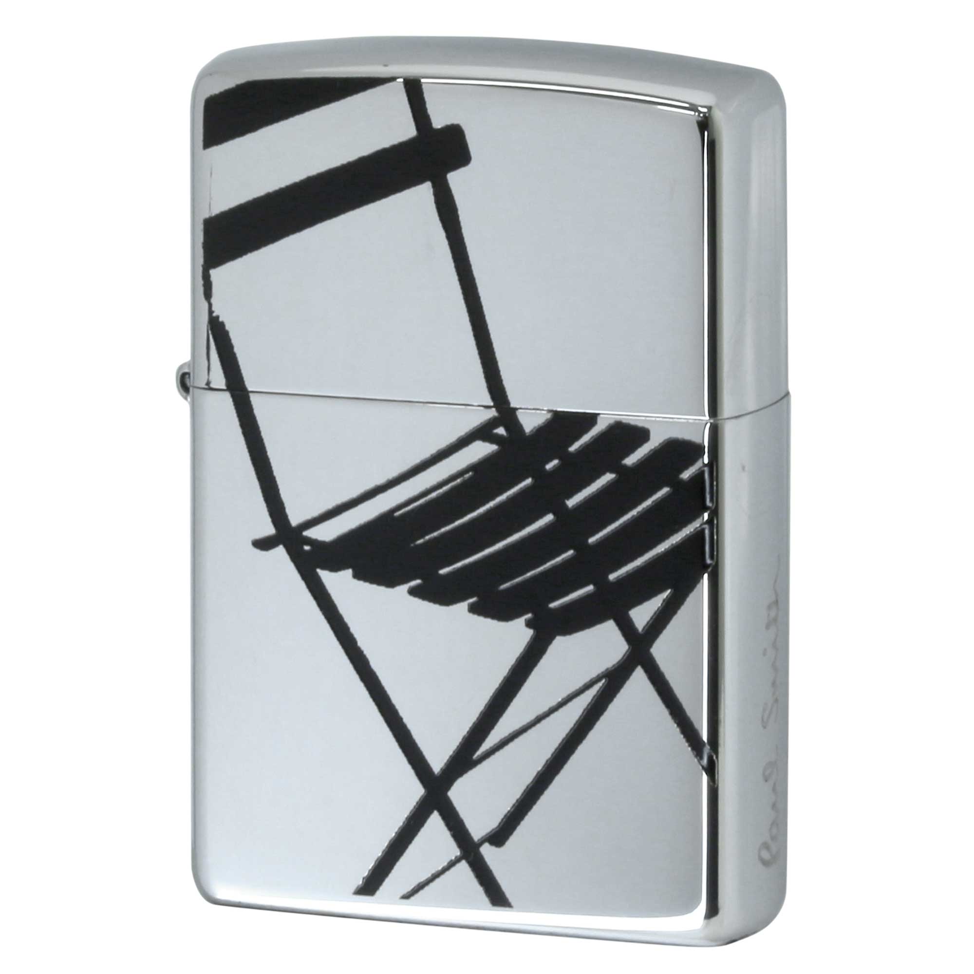 絶版/ヴィンテージ Zippo ジッポー 【中古】 2007年製造ZIPPO Paul Smith 椅子