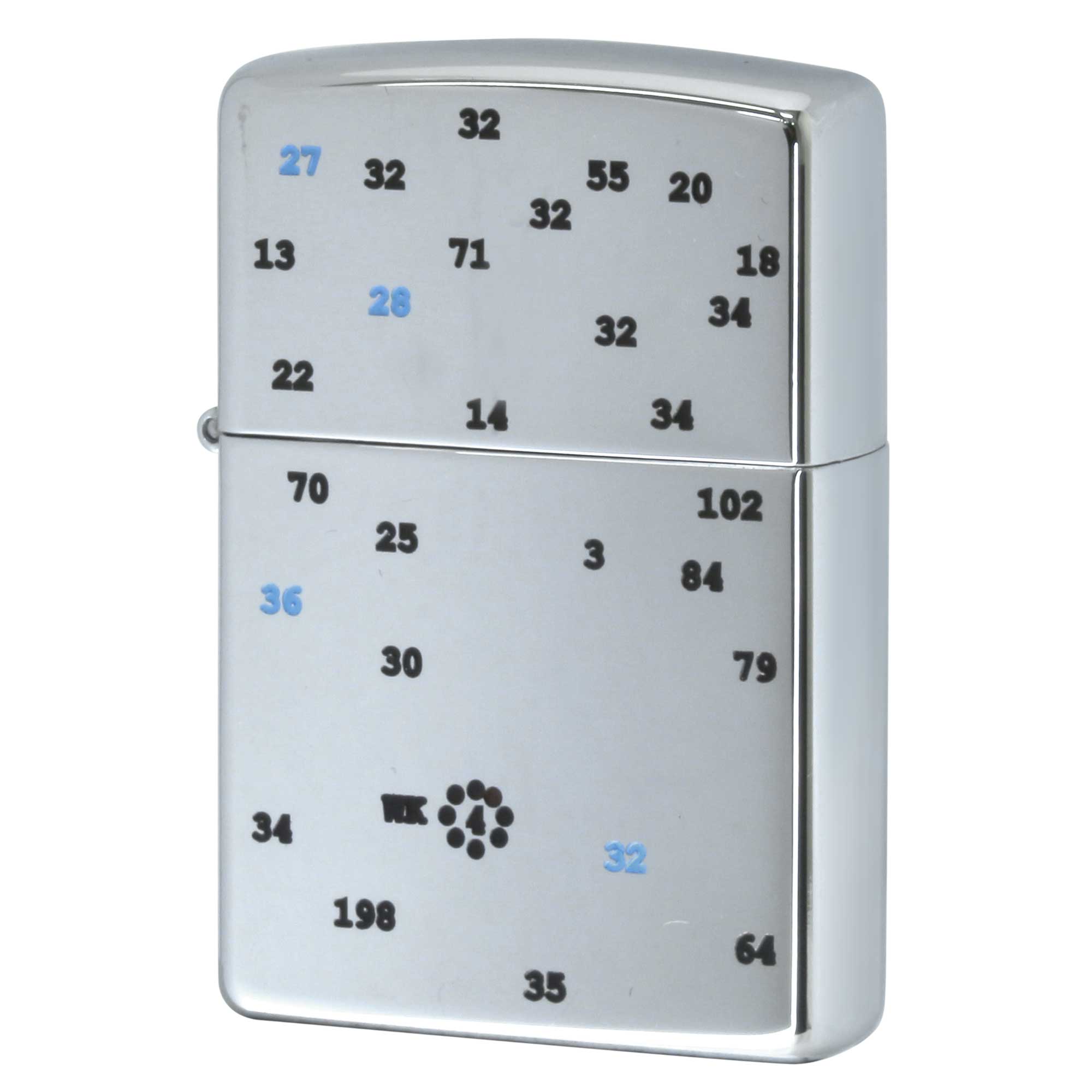 絶版/ヴィンテージ Zippo ジッポー 【中古】 2004年製造ZIPPO Paul Smith 試作品 Random Number ランダ..