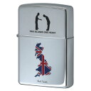 絶版/ヴィンテージ Zippo ジッポー 【中古】 2003年製造ZIPPO Paul Smith Two Island one heart イギリス&日本