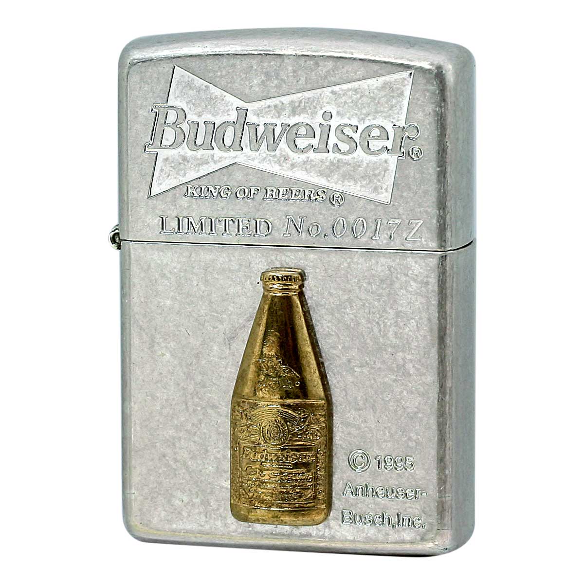zippoオイルライター 限定Budweiser バドワイザー 廃版品