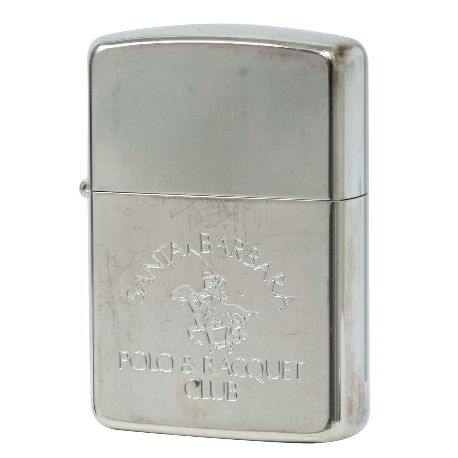 /Be[W Zippo Wb|[ yÁz 1990NSANTA BARBARA POLO&RACQUET CLUB ZIPPOSȂ