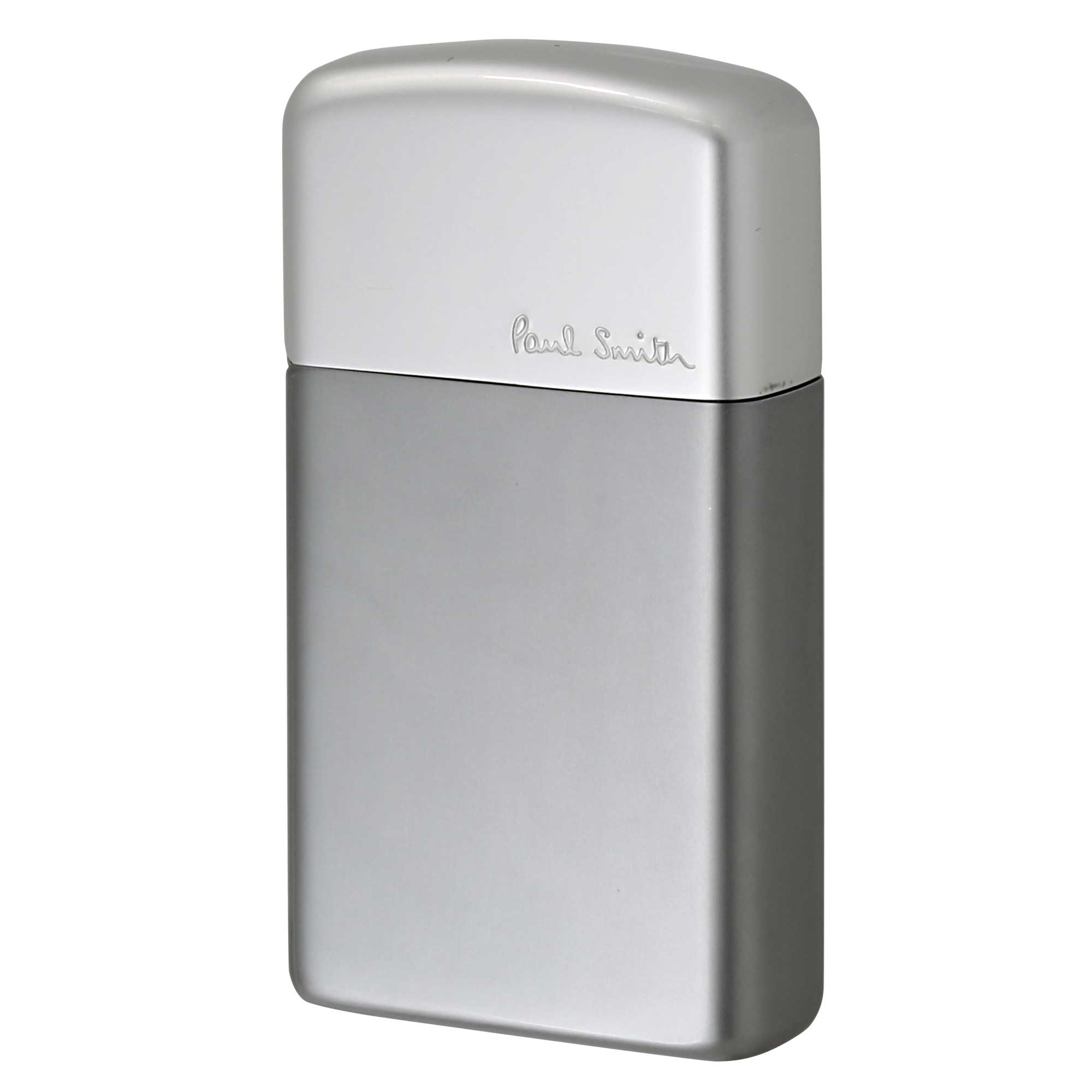 絶版/ヴィンテージ Zippo ジッポー 【中古】 2000年製造ZIPPO Paul Smith ポール・スミス スリム アルミケース SLIM Aluminum case グレー