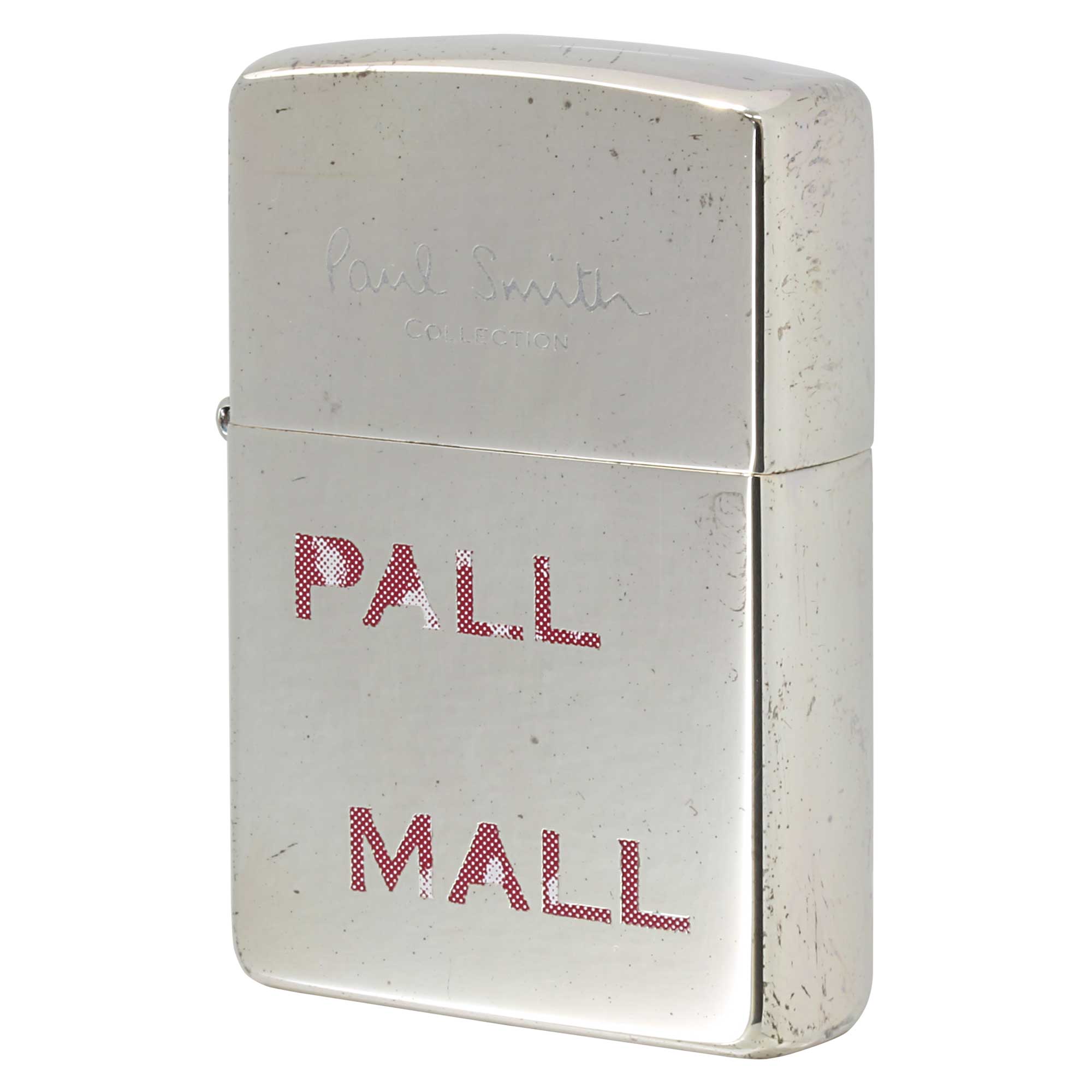 絶版/ヴィンテージ Zippo ジッポー 【中古】 2002年製造ZIPPO Paul Smith Collection ポール・スミス コレクション Pall Mall