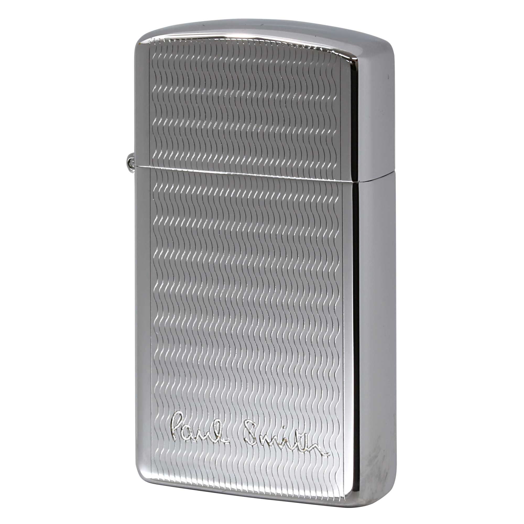 絶版/ヴィンテージ Zippo ジッポー 【中古】 1995年製造ZIPPO Paul Smith ポール・スミス スリム ロゴ エンジンタン