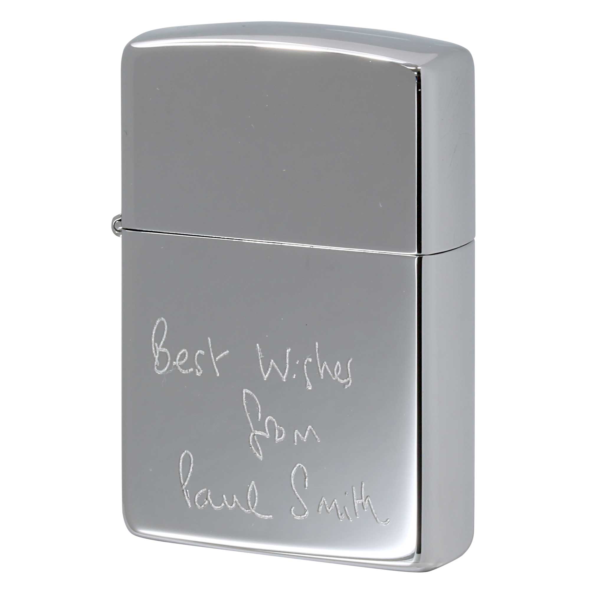 絶版/ヴィンテージ Zippo ジッポー 【中古】 1994年製造ZIPPO Paul Smith ポール・スミス Best W:shes from Paul Smith