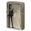 絶版/ヴィンテージ Zippo ジッポー 【中古】 2004年製造ルパン三世 ミラーオンミラー ルパン