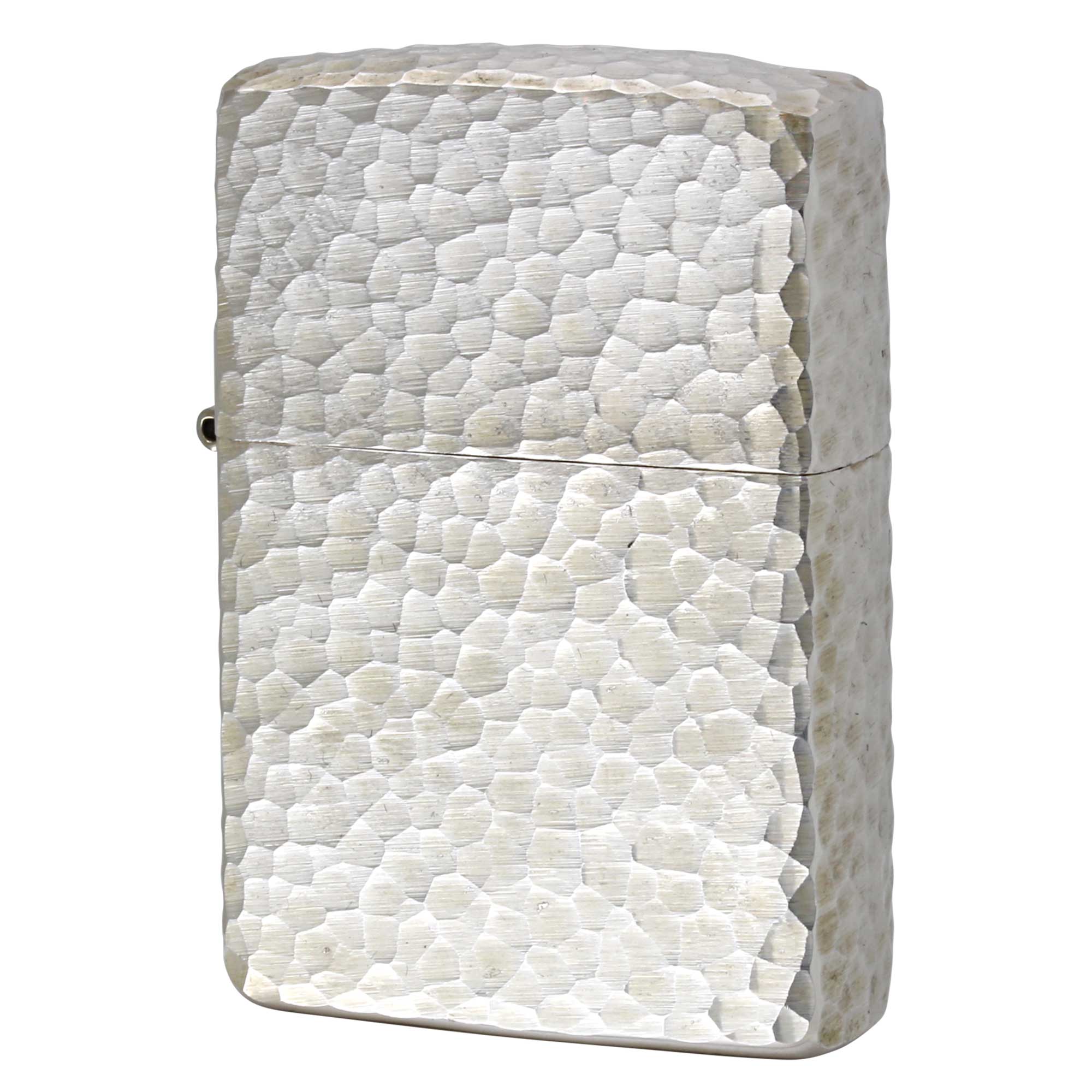 絶版/ヴィンテージ Zippo ジッポー 【中古】 2008年製造スターリングシルバー 純銀 鎚目 ハンマートーン