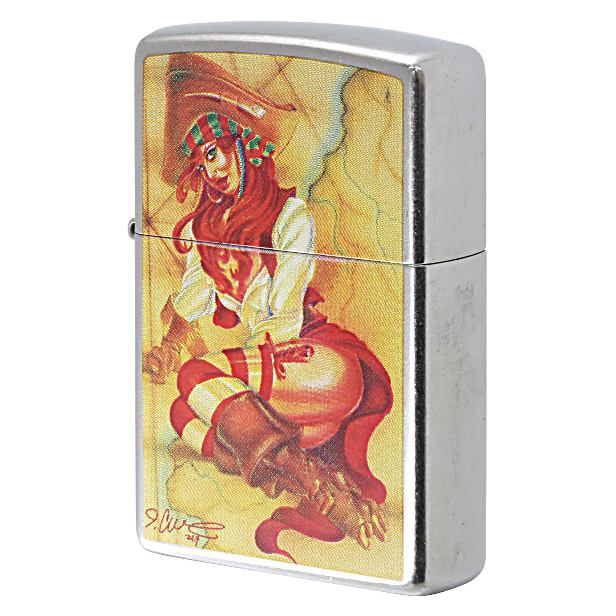 絶版/ヴィンテージ Zippo ジッポー 【中古】 2008年製造TRADITIONS COLLECTION TATTOO ART