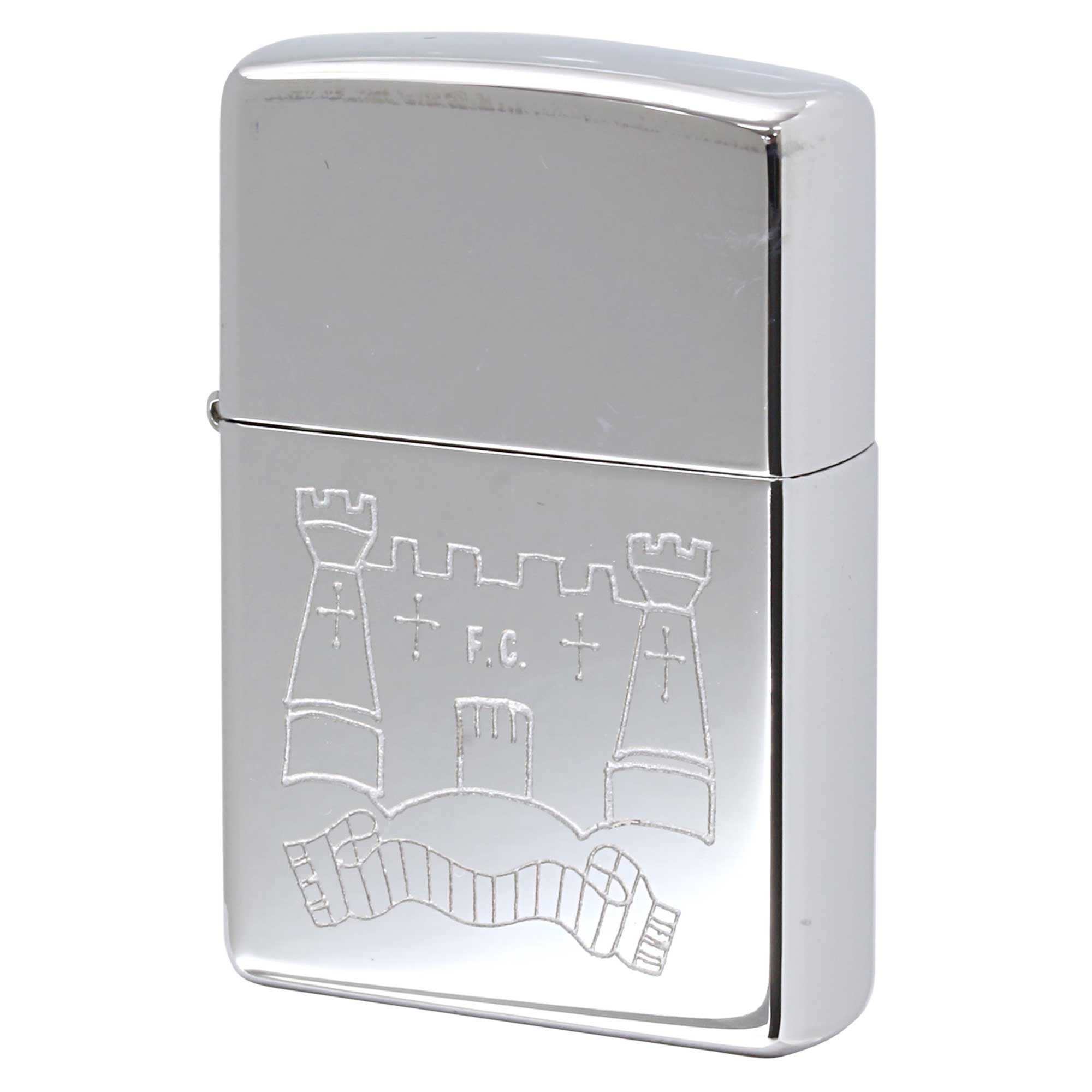 絶版/ヴィンテージ Zippo ジッポー 【中古】 2001年製造ZIPPO Paul Smith 城 F.C.