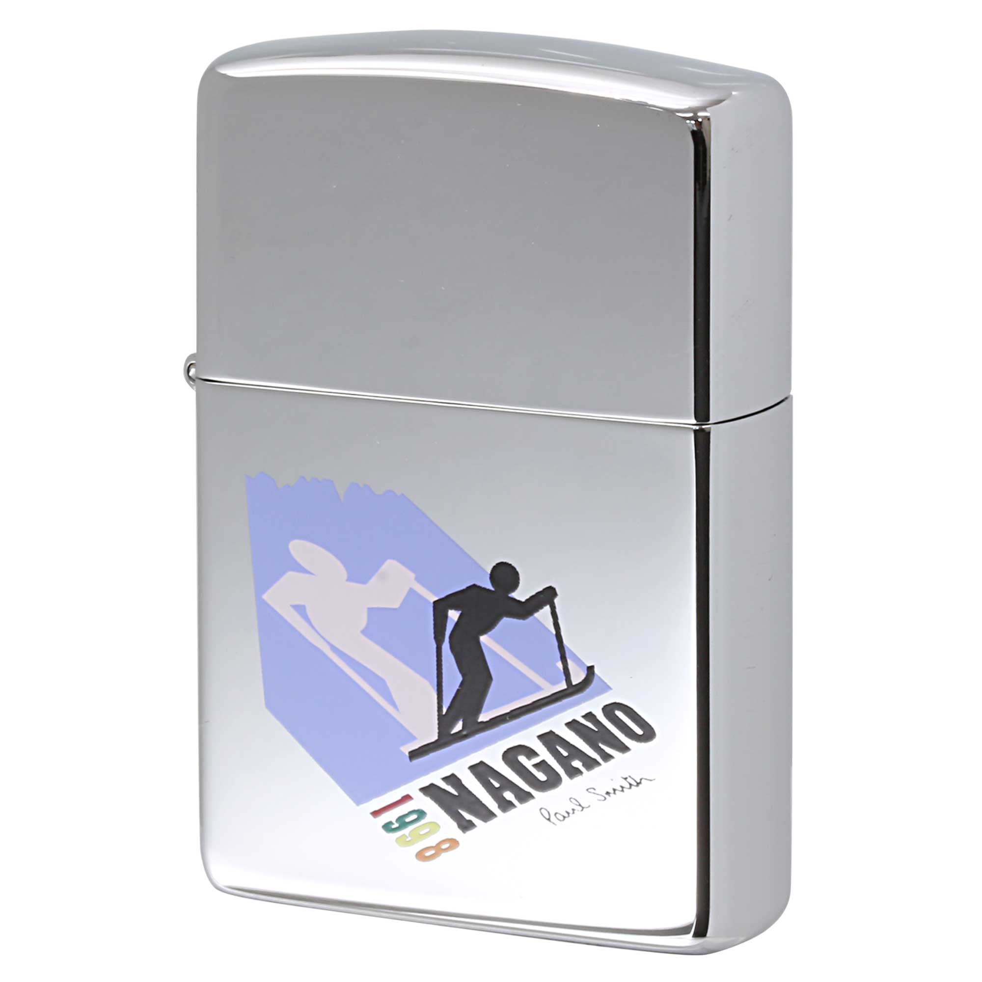 絶版/ヴィンテージ Zippo ジッポー 【中古】 1997年製造ZIPPO Paul Smith 1998年 長野オリンピック記念