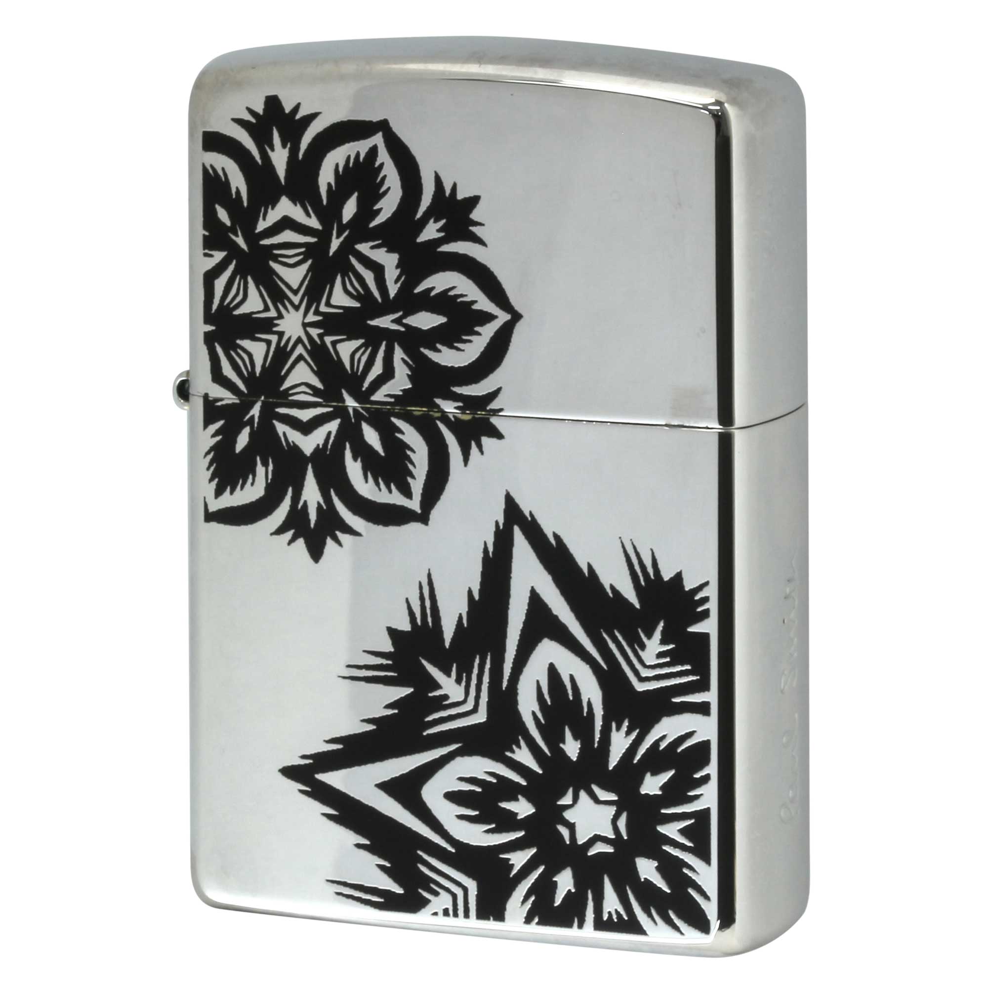 絶版/ヴィンテージ Zippo ジッポー 【中古】 2008年製造ZIPPO Paul Smith 万華鏡 銀メッキ