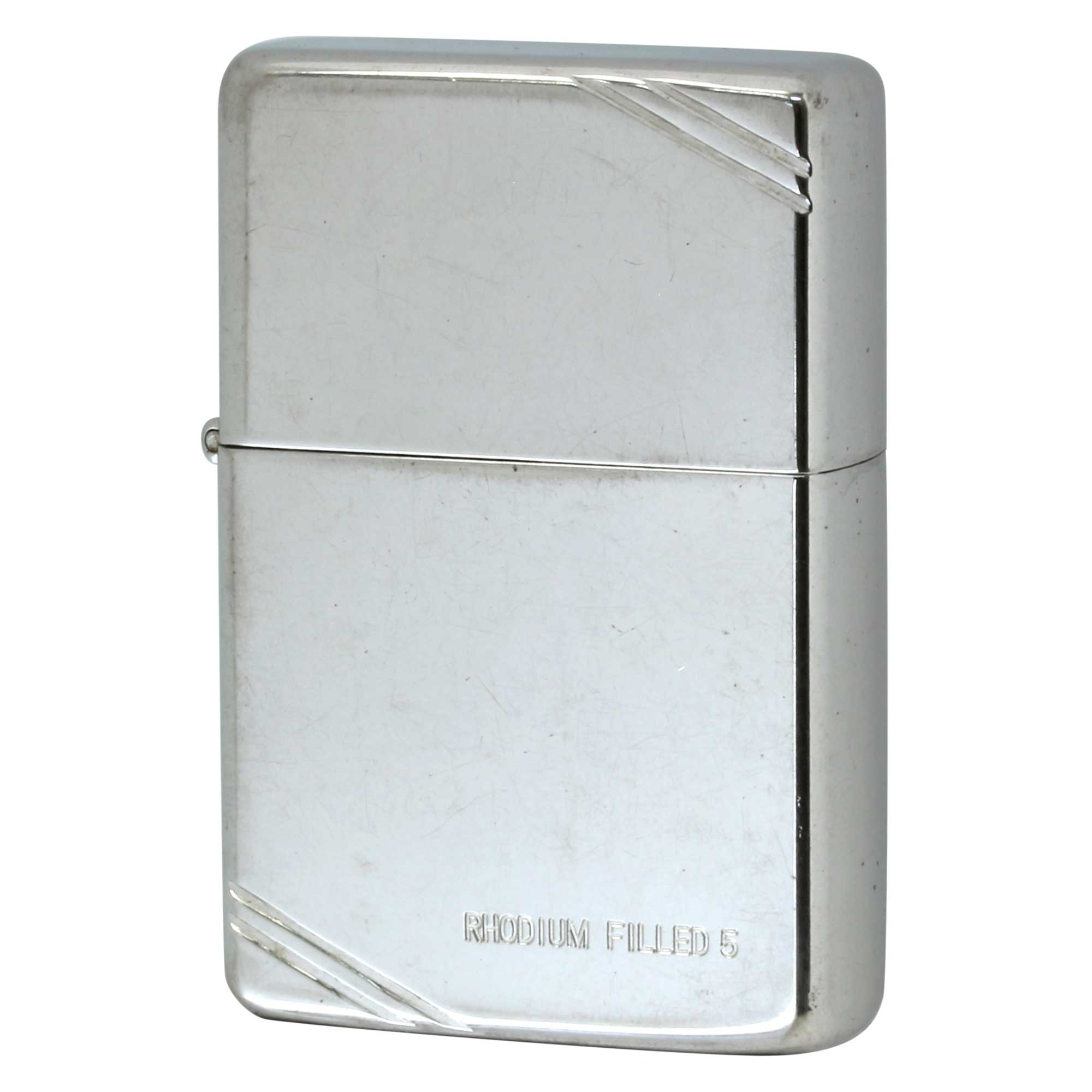 /ơ Zippo åݡ š 1989ǯ¤եåȥȥå No.260 RHODIUM FILLED 5