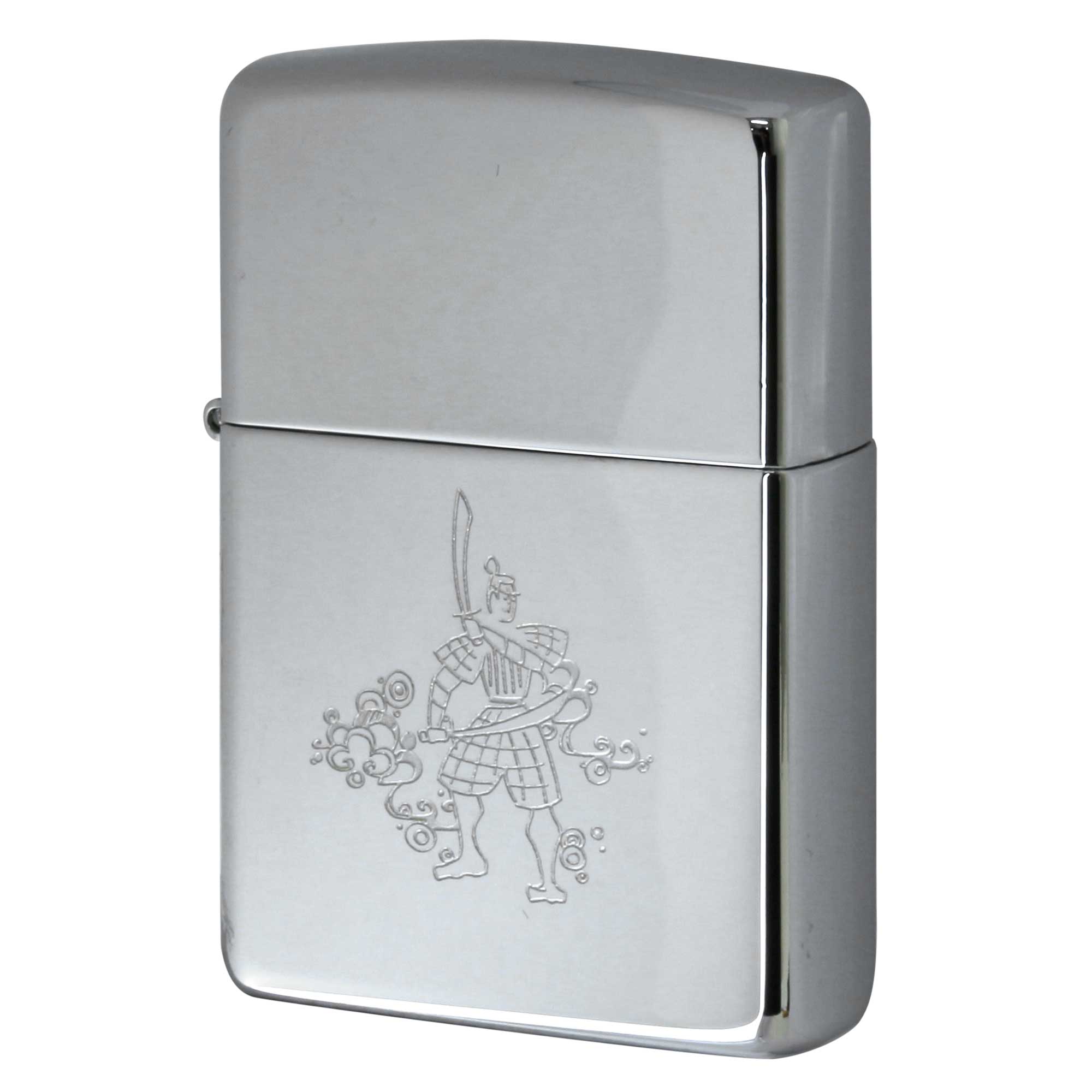 絶版/ヴィンテージ Zippo ジッポー 【中古】 2002年製造ZIPPO Paul Smith 試作品 武将