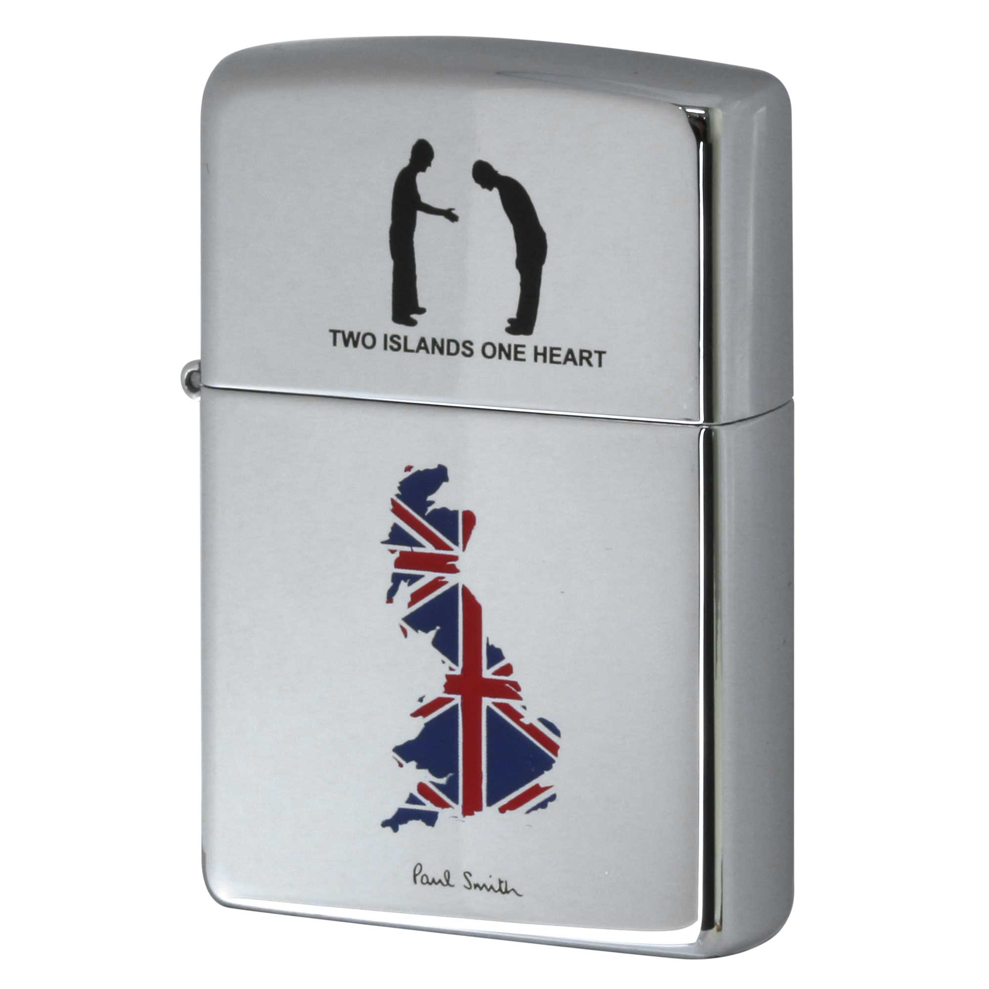 /ơ Zippo åݡ š 2003ǯ¤ZIPPO Paul Smith Two Island one heart ꥹ