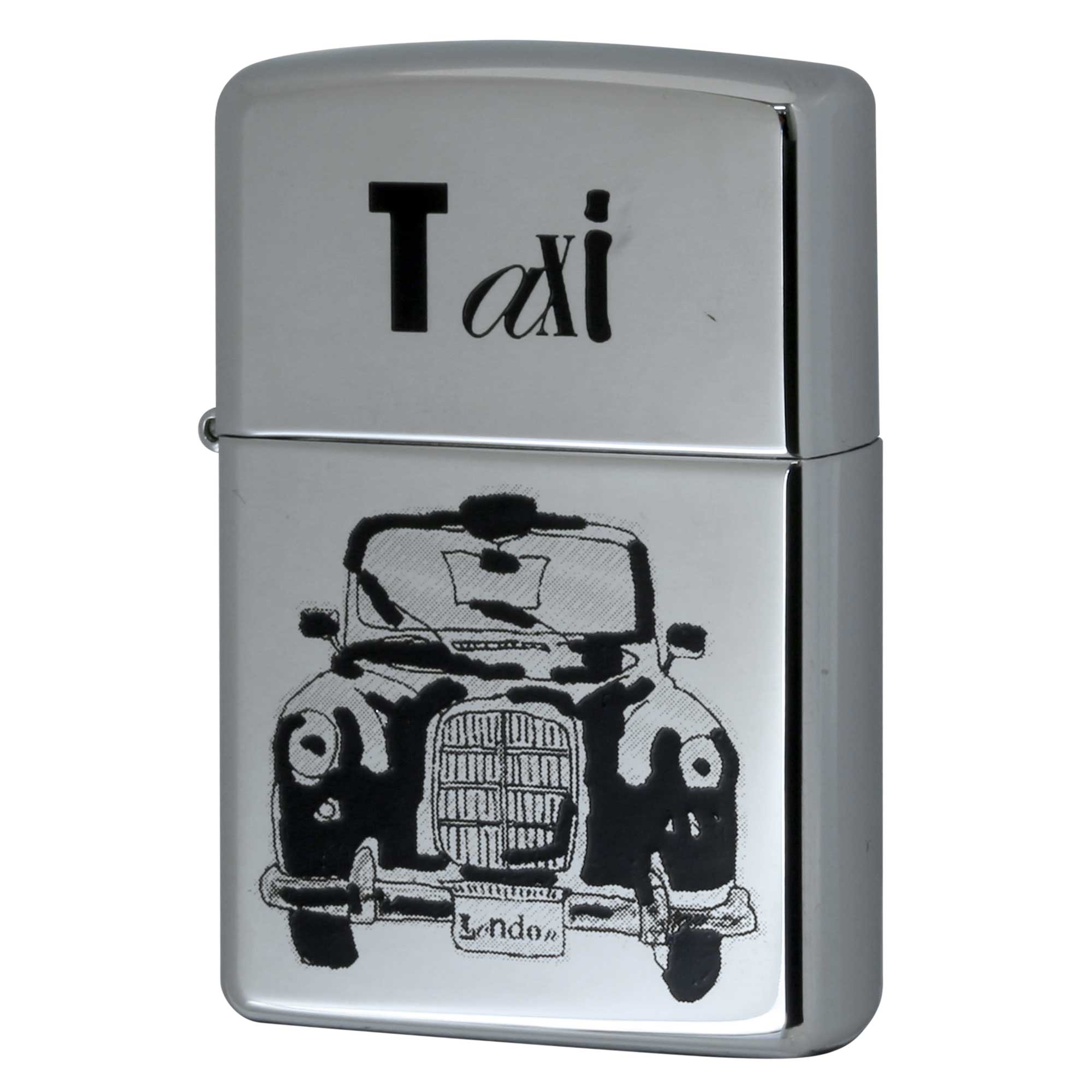 絶版/ヴィンテージ Zippo ジッポー 【中古】 2005年製造ZIPPO Paul Smith Taxi タクシー