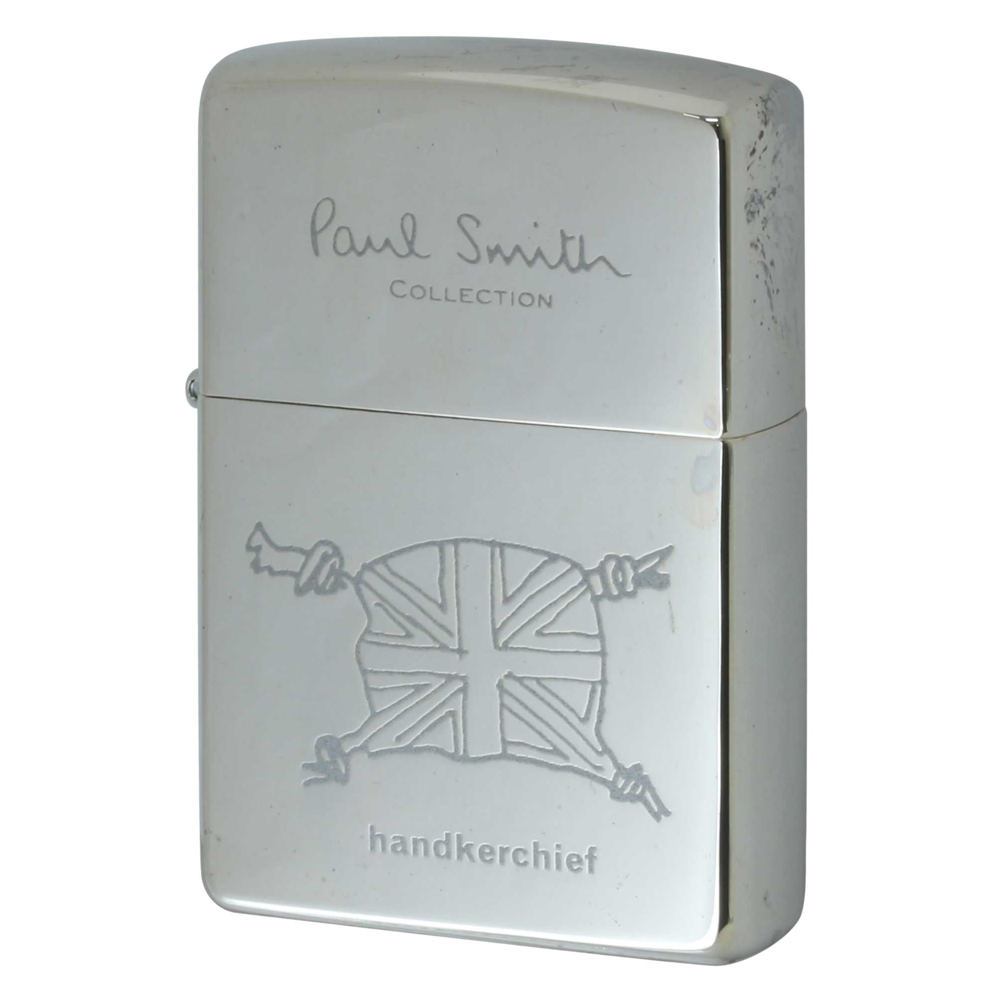 絶版/ヴィンテージ Zippo ジッポー 【中古】 2000年製造ZIPPO Paul Smith Collection Handkerchief ハンカチーフ