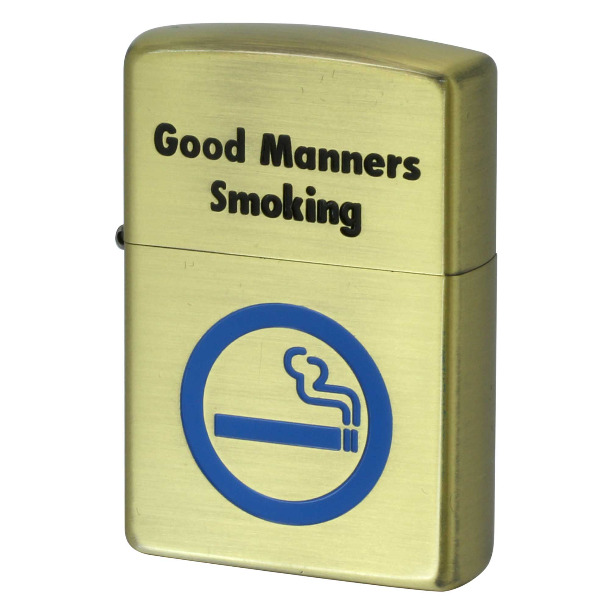 絶版/ヴィンテージ Zippo ジッポー 【中古】 2008年製造Good Manners Smoking