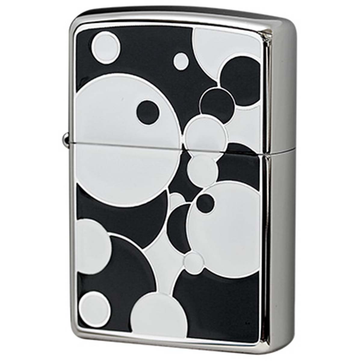 Zippo ジッポー ポップ アート 幾何学模様 POP ART PPA-BWB プレゼント 贈り物 男性 女性 シンプル オプション購入で名入れ可 メール便可
