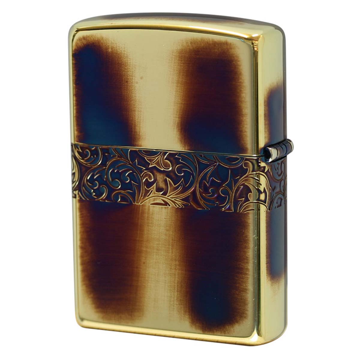 Zippo ジッポー アラベスク 唐草 ライン 金イブシ Classic Arabesque CLA-E プレゼ...