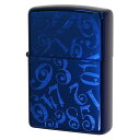 Zippo ジッポー ダイヤル 数字 ナンバー ブルー チタンコーティング Titanium Coating Series Ti-BL-N(A) プレゼント 贈...