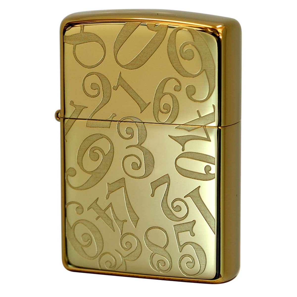 Zippo ジッポー ダイヤル 数字 ナンバー ゴールド チタンコーティング Titanium Coating Series Ti-G-N(C) プレゼント 贈...
