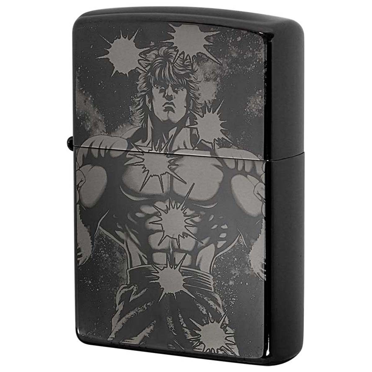 Zippo ジッポー キャラクター キャラクター 新潮社オリジナルZIPPO 蒼天の拳 第1弾 TypeB 北斗伝承 zippo ジッポ ライター オプション購入で名入れ可