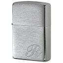 Zippo ジッポー イニシャル アルファベット レーザー US加工 R プレゼント 贈り物 男性 女性 シンプル オプション購入で名入れ可 メール便可