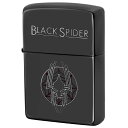 ジッポ Zippo ジッポー 企業柄 BLACK SPIDER ブラックスパイダー ブラックニッケル zippo ジッポ ライター オプション購入で名入れ可