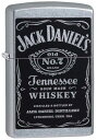 Zippo ジッポー 企業柄 Jack daniel's Label 24779 zippo ジッポ ライター オプション購入で名入れ可 メール便可