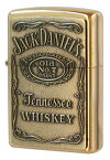 Zippo ジッポー 企業柄 Jack Daniel's Label Brass 254BJD.428 zippo ジッポ ライター オプション購入で名入れ可