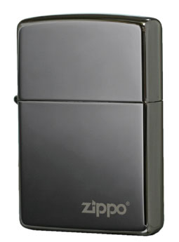 Zippo ジッポー Black Ice ブラックアイス ロゴ 150ZL zippo ジッポ ライター オプション購入で名入れ可 メール便可