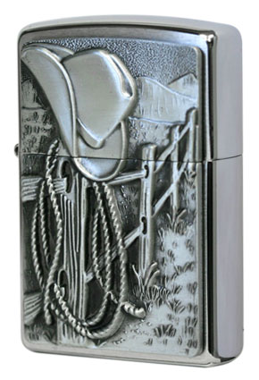 Zippo ジッポー 動植物系 Resting Cowboy 24879 zippo ジッポ ライター オプション購入で名入れ可 メール便可