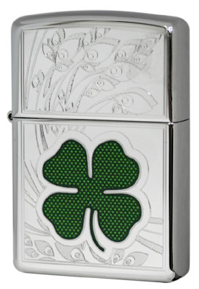 Zippo ジッポー CLOVER 24699 zippo ジッポ ライター オプション購入で名入れ可 メール便可