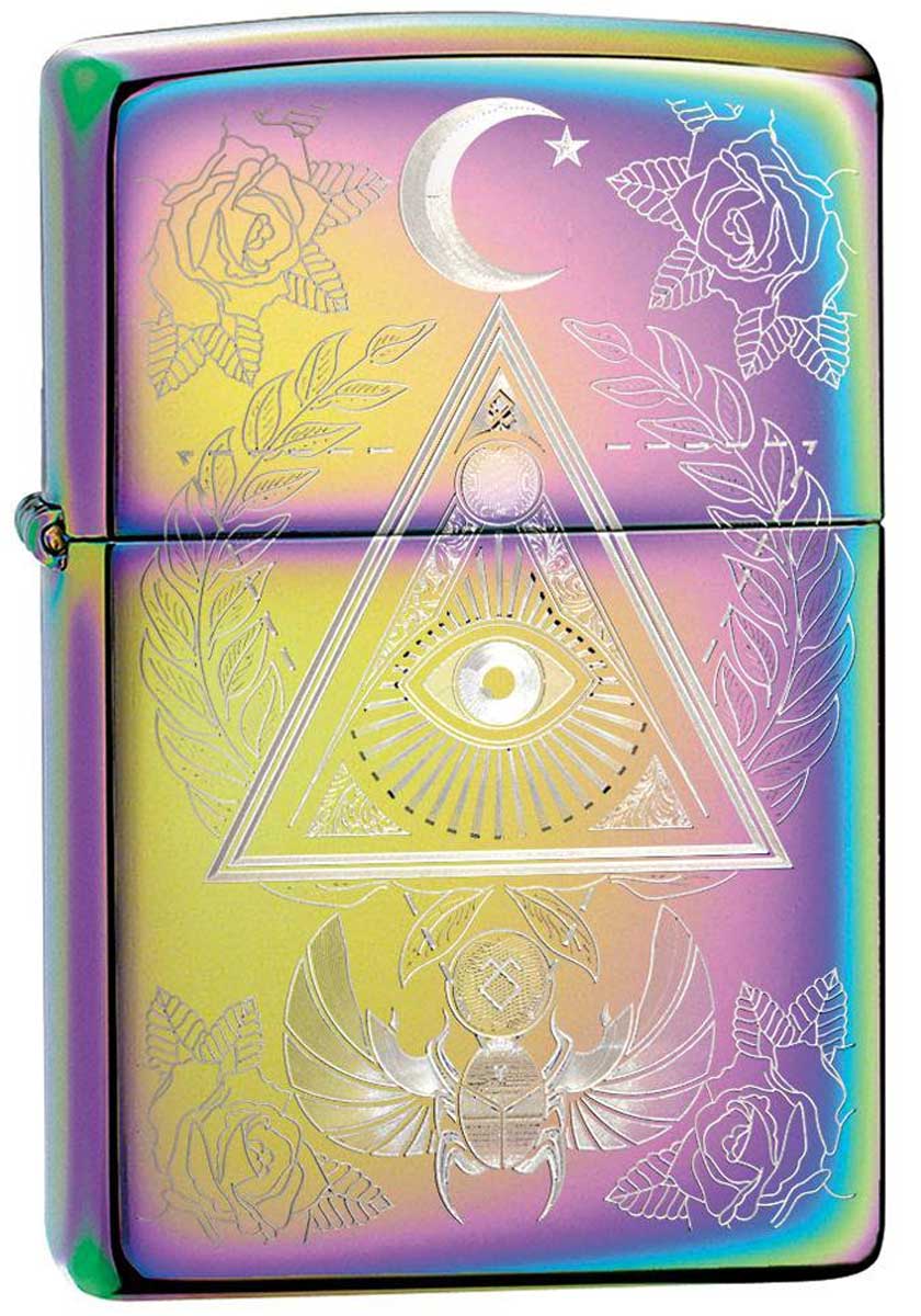 Zippo ジッポー USモデル Eye of Proviendence Design 49061 zippo ジッポ ライター オプション購入で名入れ可 メール便可