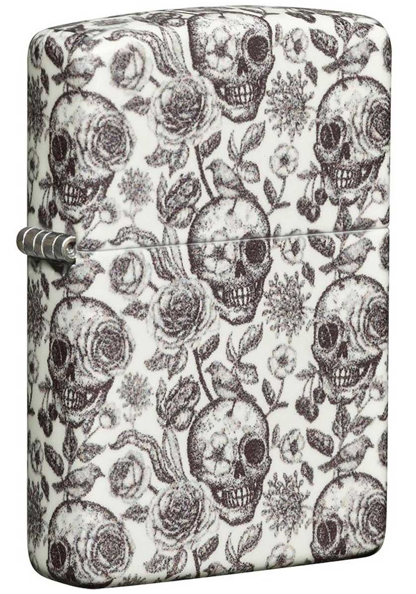 Zippo ジッポー USモデル SKULL(ドクロ系)Skeleton Design 49458 zippo ジッポ ライター オプション購入で名入れ可