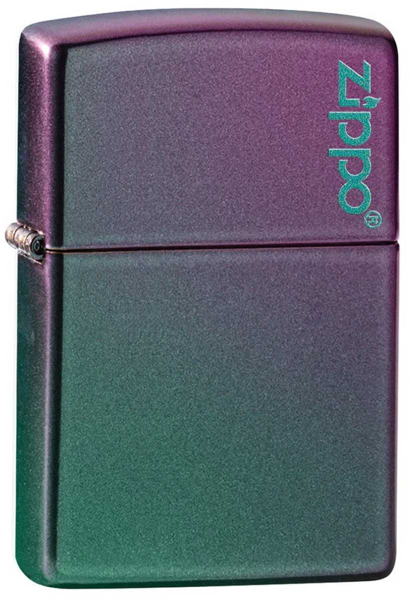 Zippo ジッポー USモデル Iridescent Zippo Logo 49146ZL zippo ジッポ ライター オプション購入で名入れ可 メール便可