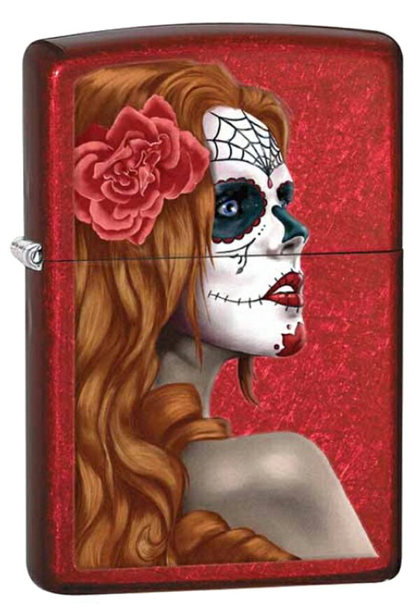 Zippo ジッポー USモデル Day of the Dead Girl 28830 zippo ジッポ ライター オプション購入で名入れ可 メール便可