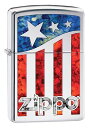 Zippo ジッポー USモデル Fusion American Flag 29095 zippo ジッポ ライター オプション購入で名入れ可 メール便可