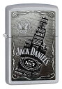 Zippo ジッポー USモデル 企業柄 Jack Daniel 039 s ジャックダニエルズ 29285 zippo ジッポ ライター オプション購入で名入れ可 メール便可