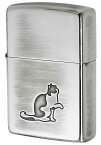 Zippo ジッポー 動植物系 Cat Pau キャットポー SV 80042 zippo ジッポ ライター オプション購入で名入れ可 メール便可