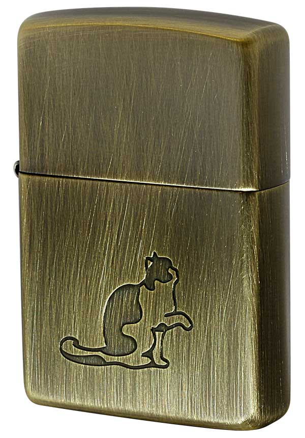 Zippo ジッポー 動植物系 Cat Pau キャットポー BS 80043 zippo ジッポ ライター オプション購入で名入れ可 メール便可