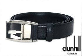 dunhill ダンヒル 紳士用ベルト A シルバ&レザーバックル HPY050【送料無料】