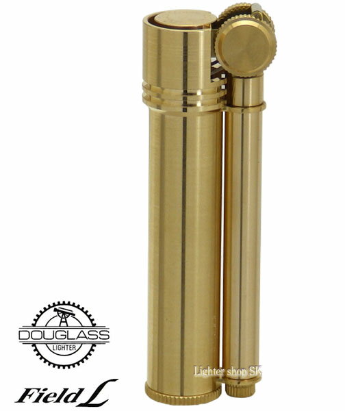 DOUGLASS ダグラス フィールドL オイルライター ブラス 高精度のライター 信頼性の高い点火性能 風にも強いアウトドア に プレゼント ギフト 父の日に【送料無料】