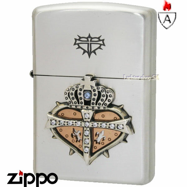 ZIPPO アーマー バロックハート BRQH-CWD【ジッポーオイル大缶プレゼント】【送料無料】